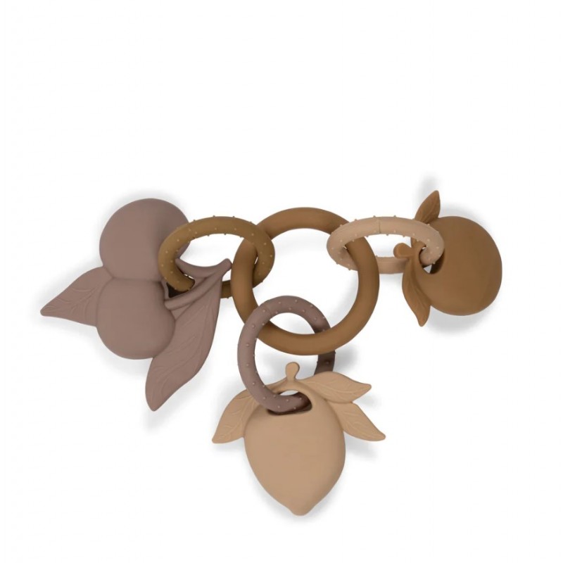 Silikona graužammanta, Fruit Ring, ROSEY MIX