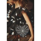 Halovīna somiņa, Tut, BLACK SPIDER WEB