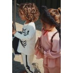 Halovīna kostīms ar skeleta apdruku