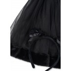 Halovīna kaķa kostīms ar svārkiem, BLACK