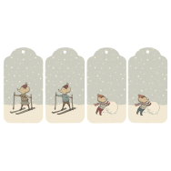 Dāvanu birkas, Christmas, 12 gab., MAILEG