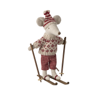 Ziemas Pele ar slēpēm, Mamma, Red, MAILEG