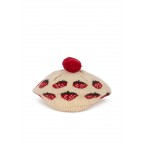 Adīta berete, Belou, STRAWBERRY