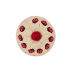 Adīta berete, Belou, STRAWBERRY