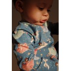 Apģērba komplekts, GOTS, SNOW BOW BALLERINA