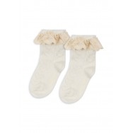 Vilnas Pointelle zeķes, BEIGE