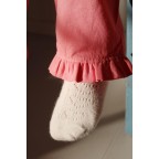 Vilnas Pointelle zeķes, BEIGE