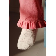 Vilnas Pointelle zeķes, BEIGE