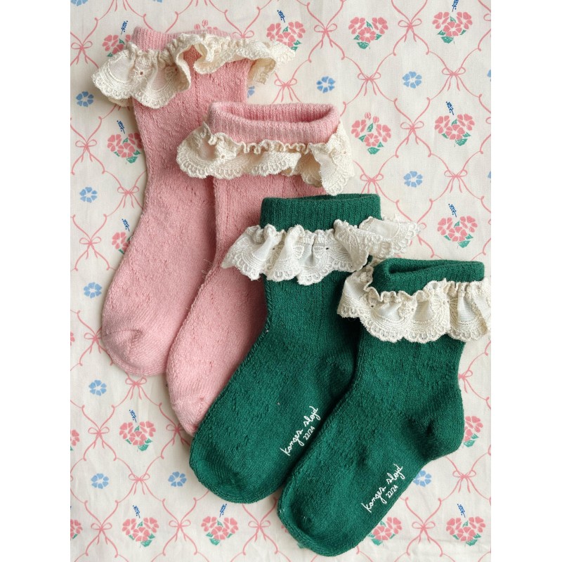 Vilnas Pointelle zeķes, ROSE