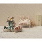 Peļu mazulis kulbiņā,rose, maileg