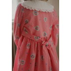 Kleita, COLLAR DRESS, CHER COEUR ROSE