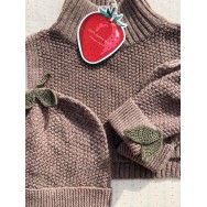 Merino vilnas cepure, Fruity, bunny brown