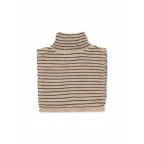 Merino vilnas apkakle, Louli, stripe bluie