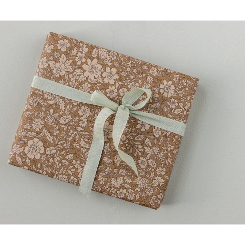 Ietinamais papīrs, blossom, ocher-10m