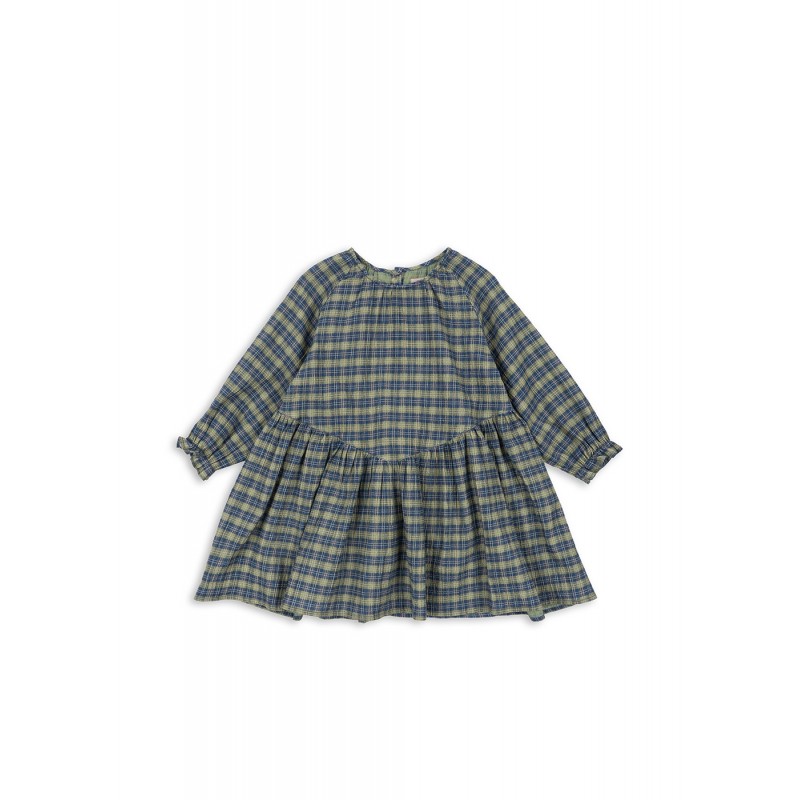 Kleita, TERRE, Laurel blue check 