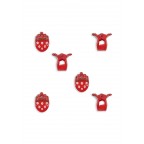 Matu klipši, 6pack fraise, strawberry 