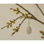 Metāla ornaments, Easter egg, branches