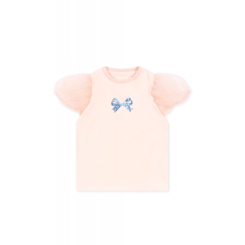 Balerīnas kokvilnas krekliņš, PALE DOGWOOD