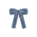 Svētku pērļu matu sprādze, Bow, ASHLEY BLUE