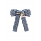 Svētku pērļu matu sprādze, Bow, ASHLEY BLUE