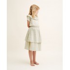 Svārki, Seersucker, STRIPE EMERALD