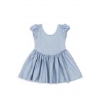 Kleita, MOUSSE PUFF DRESS, zen blue