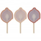 Saldējuma formiņas, 3gab., Lemon, ROSE MIX