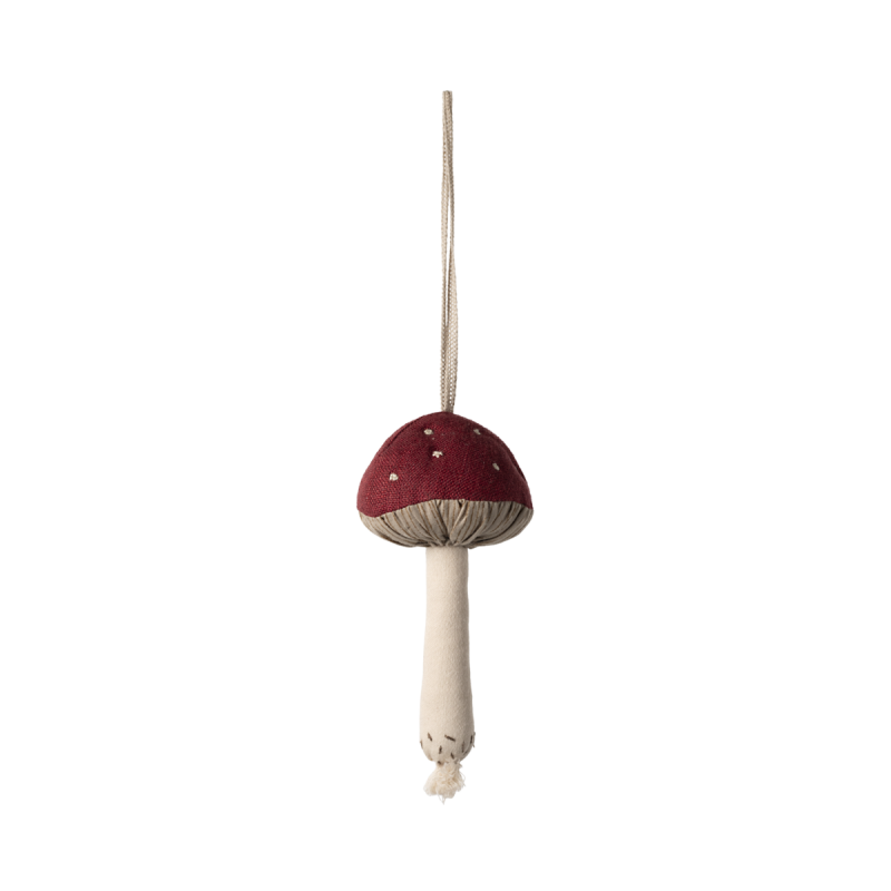 Sēnes ornaments, Red, MAILEG