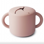 Silikona uzkodu krūze, BLUSH