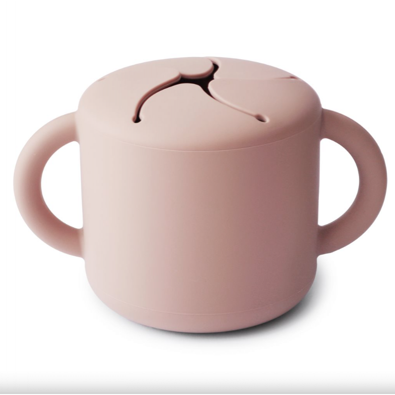 Silikona uzkodu krūze, BLUSH