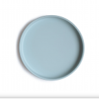 Silikona šķīvis ar piesūcekni, Classic, POWDER BLUE