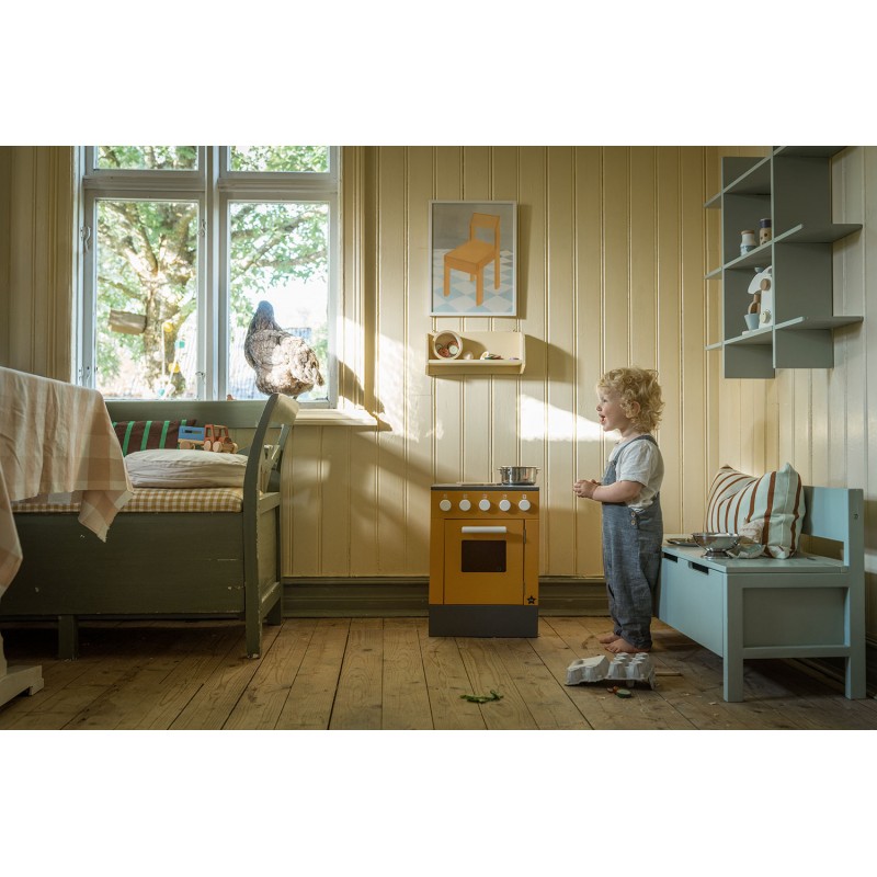 Rotaļu plīts, YELLOW, KIDS HUB