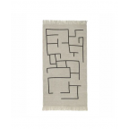 Paklājs, Geometric Grey, KIDS BASE