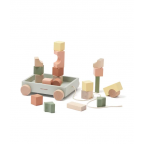 Koka vagoniņš ar klučiem, EDVIN