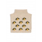 Adīta apkakle, BELOU, lemon 