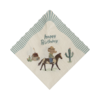 Salvetes, Happy birthday, Cowboy, MAILEG