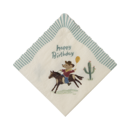 Salvetes, Happy birthday, Cowboy, MAILEG