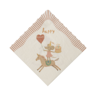 Salvetes, Happy birthday, Unicorn, MAILEG