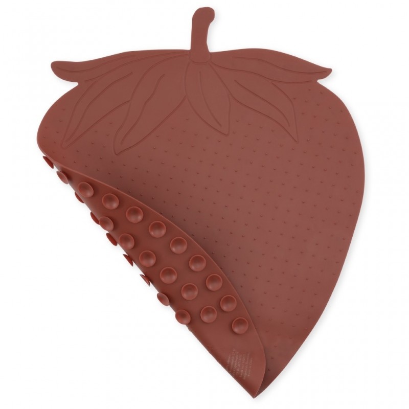 Silikona vannas paklājs, STRAWBERRY