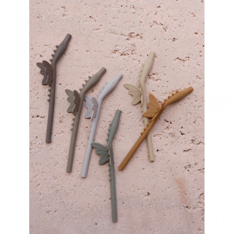 Silikona salmiņi, Dragon, CARAMEL MIX