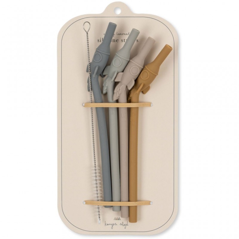 Silikona salmiņi, Rocket, QUARRY BLUE MIX