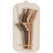 Silikona salmiņi, Unicorn, SHITAKE MIX