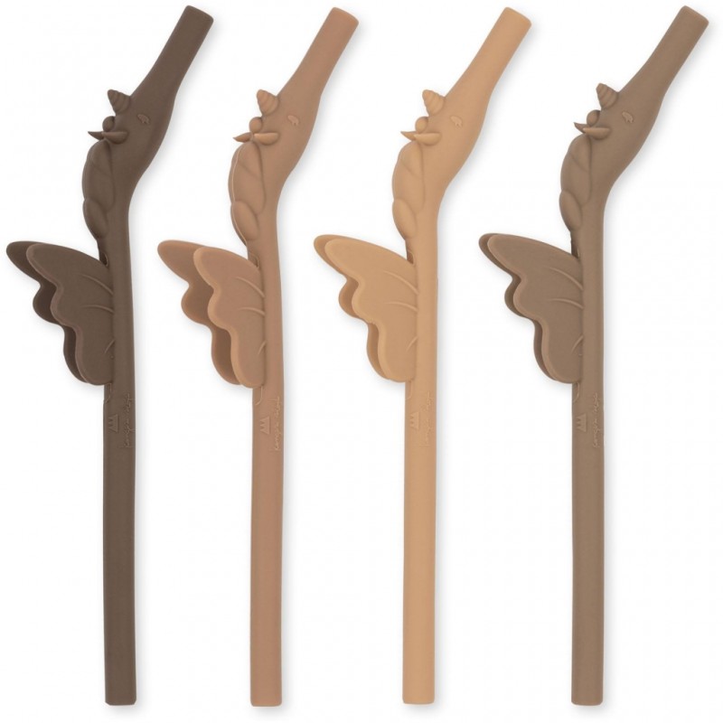 Silikona salmiņi, Unicorn, SHITAKE MIX