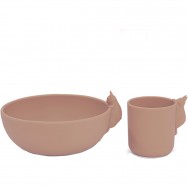 Bļodas un krūzes komplekts, Bunny, BLUSH