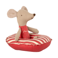 Gumijas pūslis, Mazajām pelēm, Red Stripe, MAILEG