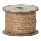 Lenta, 25m, Vintage Rose, Gold, MAILEG 