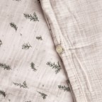 Muslina gultas veļa, Baby, 70x100, ROSEMARY